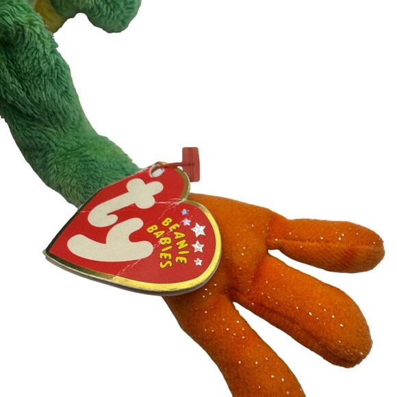 Ty Beanie Babies Panama Frog Plush Toy - Picture 3 of 6